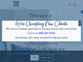 'envisionwellness.co' screenshot