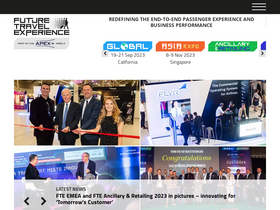 'futuretravelexperience.com' screenshot