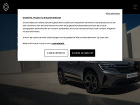 'renault.nl' screenshot
