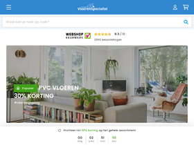'onlinevloerenspecialist.nl' screenshot