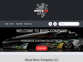 1bossco.com homepage screenshot