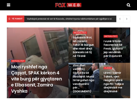 'faxweb.al' screenshot