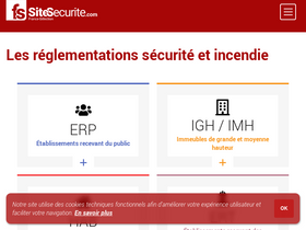 'sitesecurite.com' screenshot