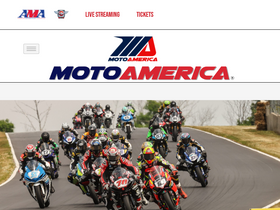 'motoamerica.com' screenshot