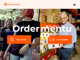 'ordermentum.com' screenshot