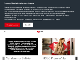 'hsbc.com.tr' screenshot