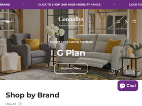 Connollys of Moy homepage screenshot
