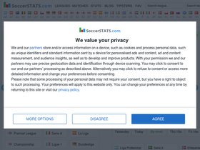 'soccerstats.com' screenshot