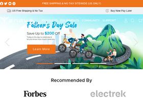 'engwe-bikes.com' screenshot