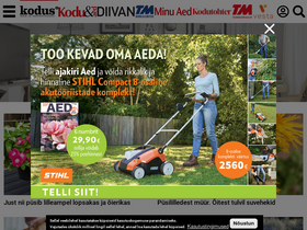 'kodus.ee' screenshot