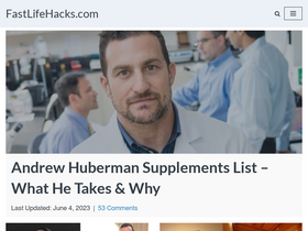 'fastlifehacks.com' screenshot