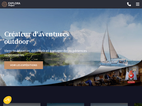 'explora-project.com' screenshot