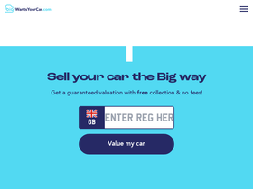 'bigwantsyourcar.com' screenshot