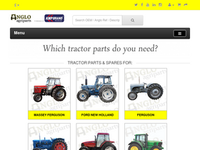 'anglo-agriparts.com' screenshot