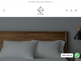 CASA Designs homepage screenshot