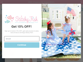 'stitchyfish.com' screenshot