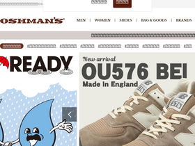 'oshmans-online.jp' screenshot