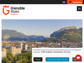 'grenoble-tourisme.com' screenshot