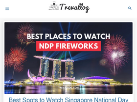 'trevallog.com' screenshot