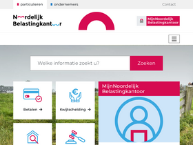 'noordelijkbelastingkantoor.nl' screenshot