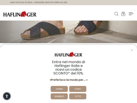 Haflingershoes homepage screenshot