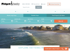 'midgettrealty.com' screenshot