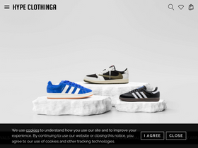 'hypeclothinga.com' screenshot