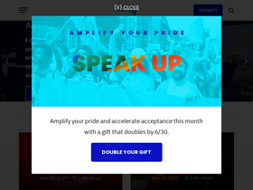 'glaad.org' screenshot