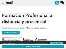 'ilerna.es' screenshot