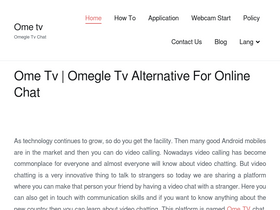 Ome.tv IP Geolocation