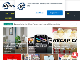 'vonguru.fr' screenshot