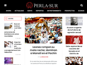 'periodicolaperla.com' screenshot