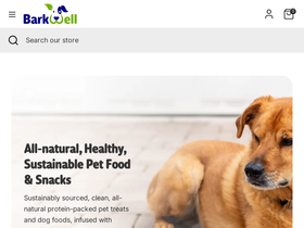 barkwellpet.com homepage screenshot