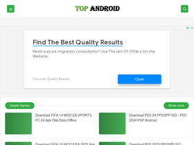 'topandroidpro.com' screenshot