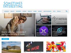 'sometimes-interesting.com' screenshot