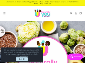 thenaturallyyoucoach.com homepage screenshot