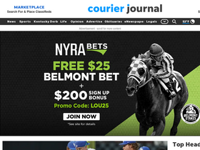 'courier-journal.com' screenshot