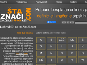 'staznaci.com' screenshot