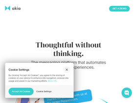 'akia.com' screenshot