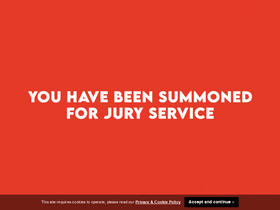 'witnesscountyhall.com' screenshot