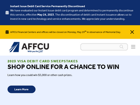 'goaffcu.com' screenshot