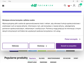 'techwish.pl' screenshot