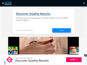 'icserankers.com' screenshot