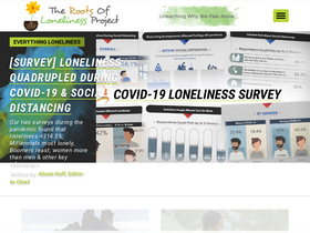 'rootsofloneliness.com' screenshot