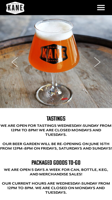 kanebrewing.com