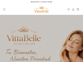 vitta-belle.com homepage screenshot