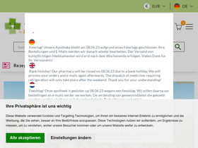 'arzneiprivat.de' screenshot