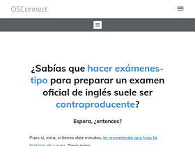 'osconnect.es' screenshot