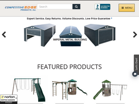 'competitiveedgeproducts.com' screenshot