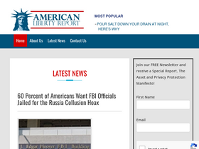 'americanlibertyreportnews.com' screenshot